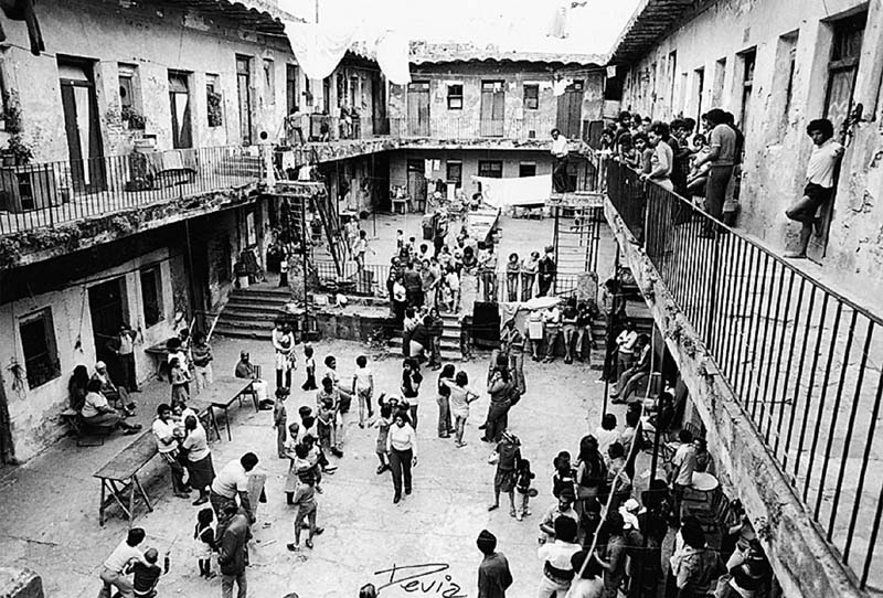 Barrio Sur y entorno de la comparsa